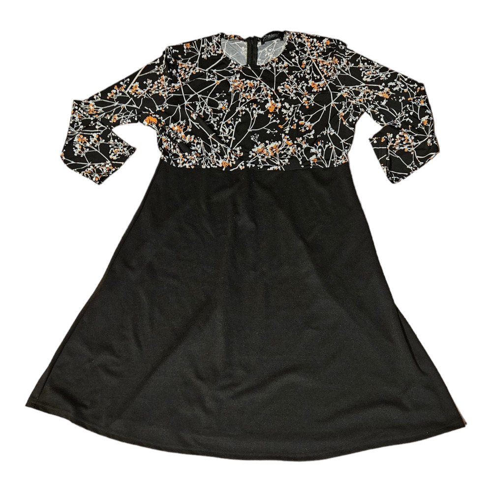 Velucci XL Long Sleeve Knee Length Dress